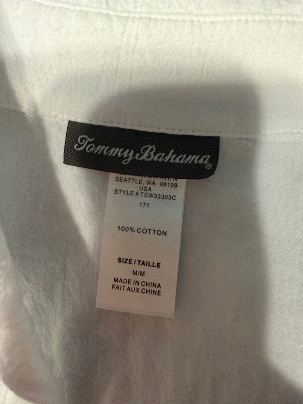 Banana Republic White Long-Sleeve Dress Shirt - Picture 2 of 5